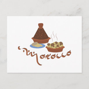 Tagine Marokko Briefkaart