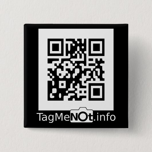 TagMeGeen Button (Voorkant)