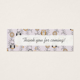 Tags favoris de Modern Owls Party