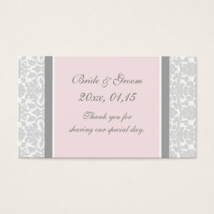 Tags favoris gris rose Mariage damassé