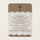 Tags Sunflowers Spanish Baptiso / Recuerdo Bautizo (Dos)