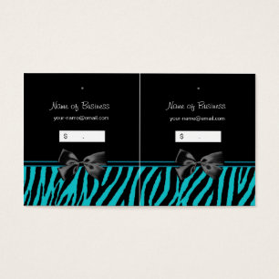 Tags Turquoise Et Noir Tendance Zèbre Imprimer Han