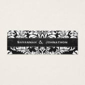 Tags vintages Black Mariage damassé (Dos)