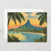 Tahiti (1) briefkaart (Voorkant / Achterkant)