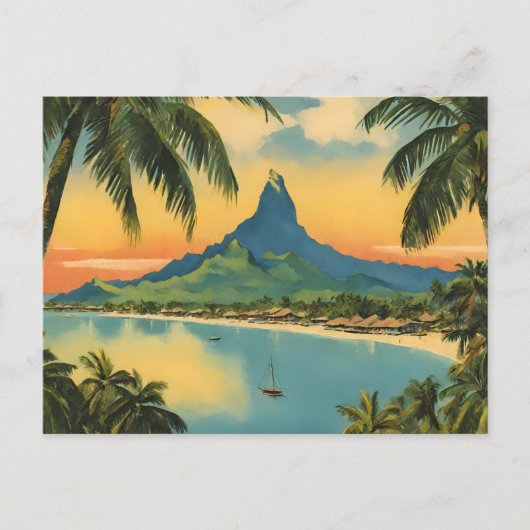 Tahiti (1) briefkaart (Voorkant)