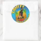 Tahiti autocollant (Sac)