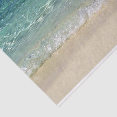 Tahiti Blue Tropical Water Tissuepapier (Detail)