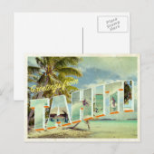 Tahiti briefkaart foto (Voorkant / Achterkant)