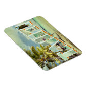 Tahiti briefkaart foto magneet (Rechterzijde)