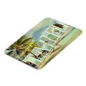 Tahiti briefkaart foto magneet (Linkerzijde)