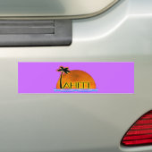 Tahiti Bumpersticker (Op auto)