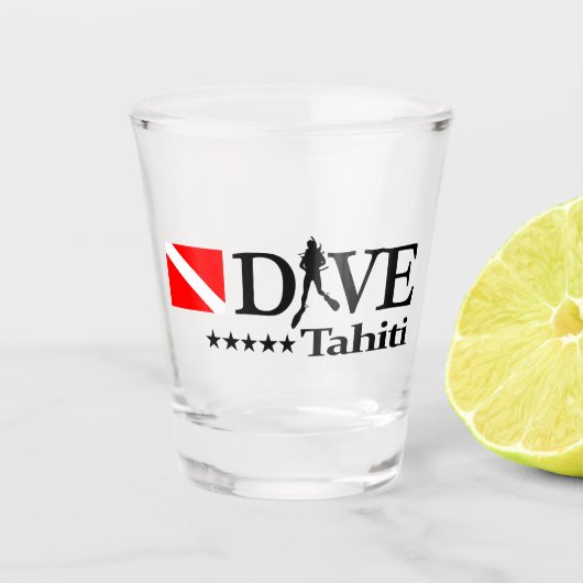 Tahiti DV4 Shot Glas (Voorkant)