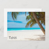 Tahiti Frans Polynesië Bora Bora Reizen Briefkaart (Voorkant / Achterkant)