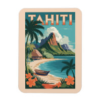Tahiti Frans Polynesië Illustratie Reiskunst