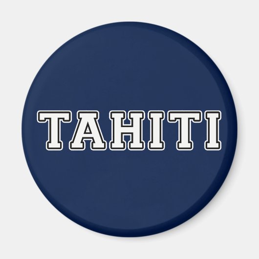 Tahiti Magneet (Voorkant)