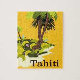 Tahiti Retro-reisposter Legpuzzel