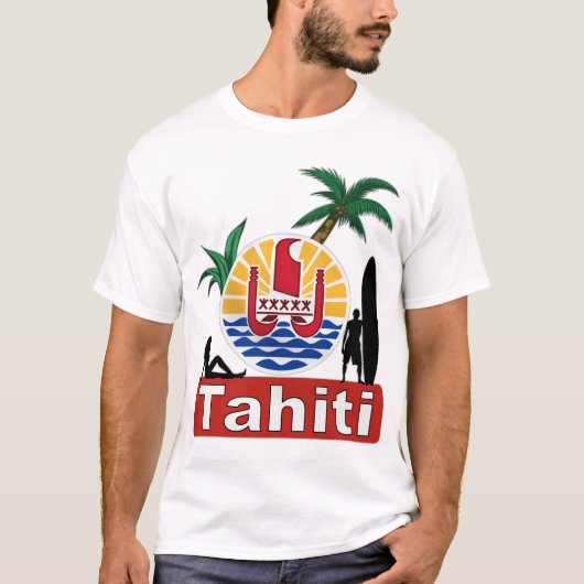 tahiti-surf t-shirt (Voorkant)