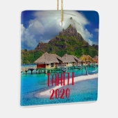 Tahiti Vacances Ornement de Noël  (Droite)