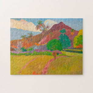 Tahitiaans landschap Paul Gauguin Post-Impressioni Legpuzzel