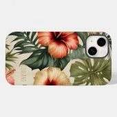 Tahitian Breeze Hibiscus Case-Mate iPhone Case (Achterkant (horizontaal))