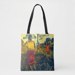 Tahitian Women and Dog, Gauguin Draagtas