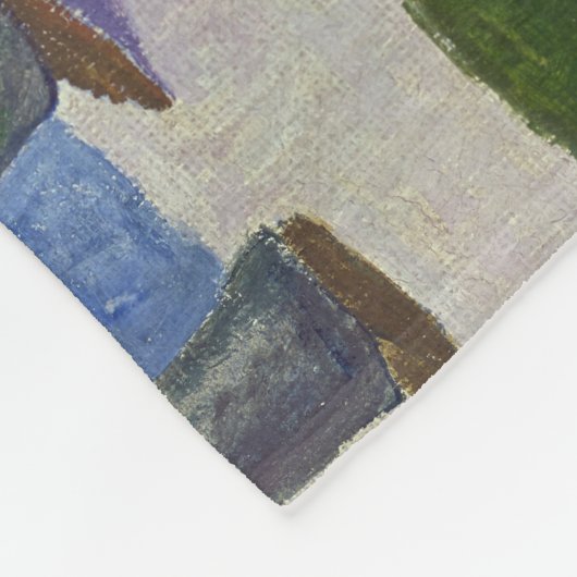 Tahitian Women, Gauguin Fleece Deken (Hoek)