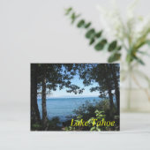Tahoe Blue Briefkaart (Staand voorkant)
