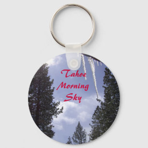 Tahoe Morning Sun en Sky Sleutelhangers