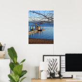 Tahoe Pier Poster (Thuiskantoor)