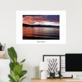 Tahoe Sunset Poster (Thuiskantoor)