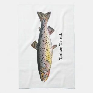 Tahoe Trout Fish Theedoek