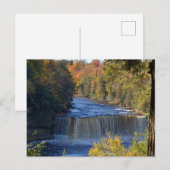 Tahqaumenon Herfsten, Michigan Briefkaart (Voorkant / Achterkant)