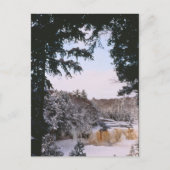 Tahquamenon Herfsten Bovenop het schiereiland Brie Briefkaart (Voorkant)