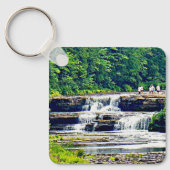 Tahquamenon Herfsten State Park Lower Herfsten, Mi Sleutelhanger (Voorkant)