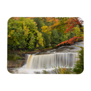 Tahquamenon-watervallen in de herfst magneet
