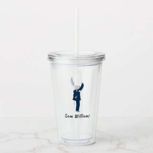 Tai Chi Acryl Drinkbeker (Voorkant)