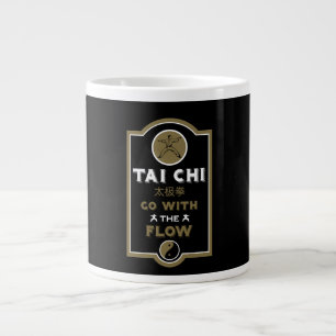 Tai Chi-beoefenaar Geschenk Extra Grote Beker