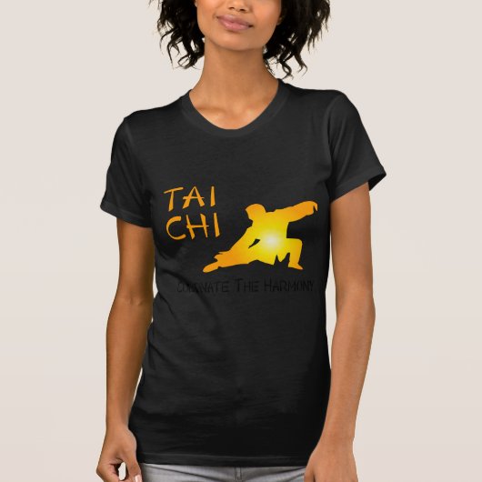 Tai Chi - cultiveer de harmonie T-shirt (Voorkant)