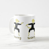 Tai Chi Dog Golden Labrador yellow lab Koffiemok (Voorkant links)