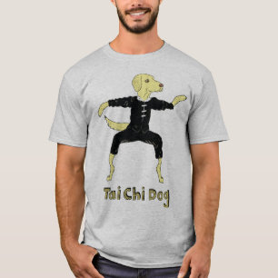 Tai Chi Dog Golden Labrador yellow lab T-shirt