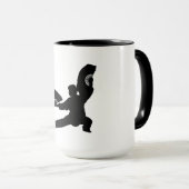 Tai Chi Fan Mug (Devant droit)