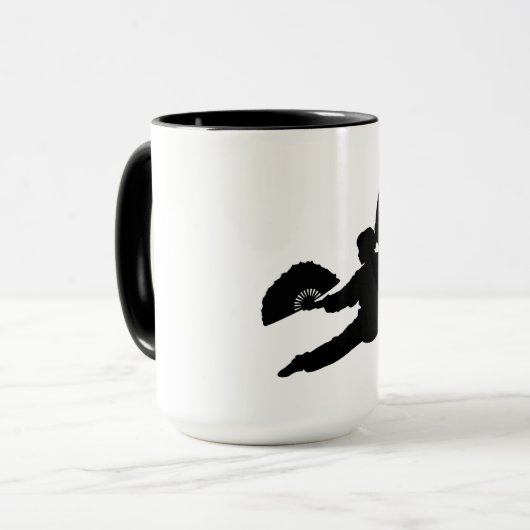 Tai Chi Fan Mug (Devant gauche)