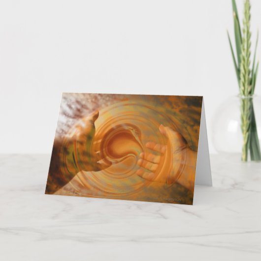 Tai Chi Feestdagen Kaart (Voorkant)