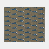 Tai Chi Fleece Deken (Voorkant (Horizontaal))