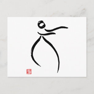 Tai Chi Flow Briefkaart