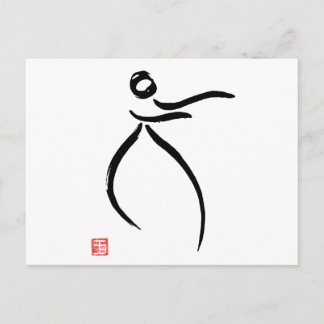 Tai Chi Flow Briefkaart