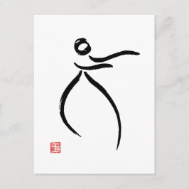 Tai Chi Flow Briefkaart