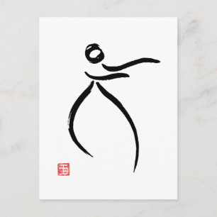 Tai Chi Flow Briefkaart