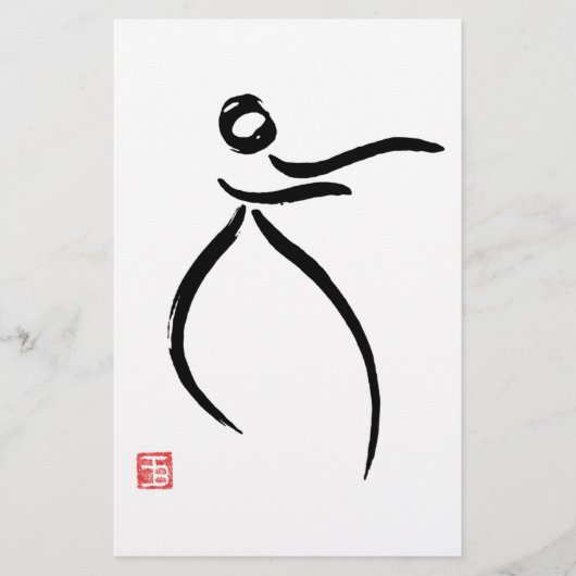 Tai Chi Flow Briefpapier (Voorkant)