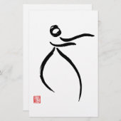 Tai Chi Flow Briefpapier (Voorkant / Achterkant)